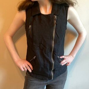 Lucky Brand, zippered shirt, small